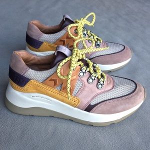 New FRYE Willow Sneakers Mauve-Lilac Women’s 6